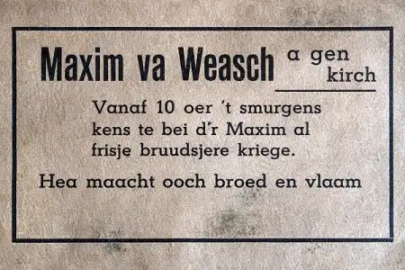 vasteloavondkrant 1952