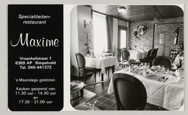 restaurant bij MAaime